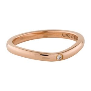 Cartier Ballerine Diamond Wedding Band - Rose Gold